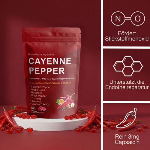 Mer Softgel al pepe di Cayenna